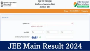 JEE main result 2024 session 2 released